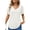 AA-White, variant on Womens Summer Tops Short Sleeve V Neck Blouses Ladies Casual Waffle Knit Trendy Tunic Shirts