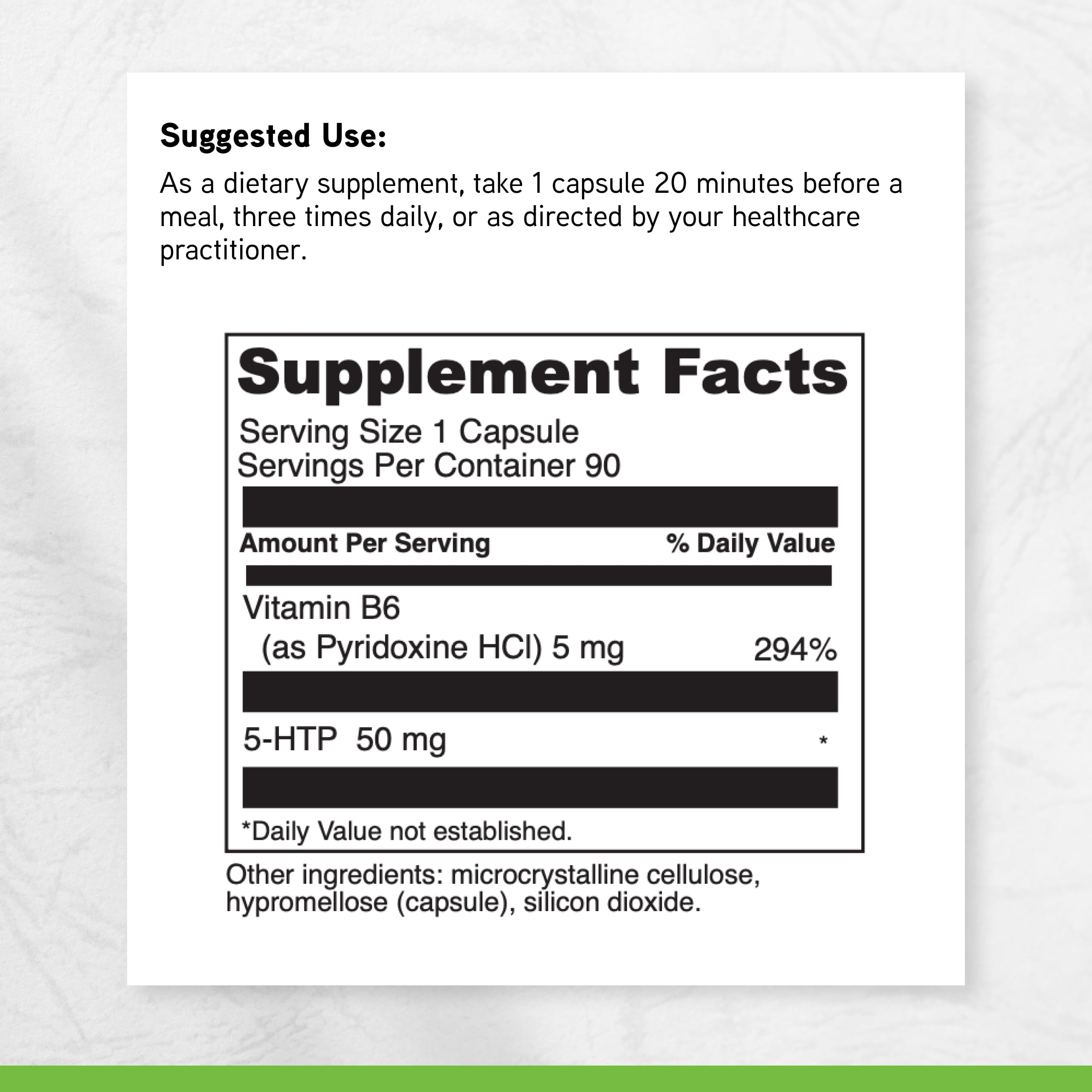 DaVinci Labs 5-HTP - Supports Immunity - 90 Vegetarian Capsules