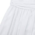 thumbnail image 5 of iEFiEL Girls Ruffles Bridesmaid Prom Gown Party Long Flower Girl Dress White 12, 5 of 6