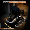 thumbnail image 5 of 4FT Aluminum Wheelchair Ramp, Portable for Stairs & Cars, 800 lbs Capacity with Non-Slip Surface, 5 of 7