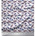 thumbnail image 1 of Soimoi Polyester Crepe Fabric Car Transport Print Sewing Fabric Yard 42 Inch Wide, 1 of 3