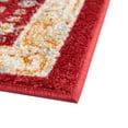 thumbnail image 6 of Unique Loom Aurelia Collection Area Rug - Trajan (2' 7" x 12' Runner Magenta/Ivory), 6 of 7