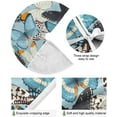 thumbnail image 2 of RYLABLUE Tapis de Support Jupe Arbre de Noël Papillon pour Décoration de Fête Intérieur Extérieur 48 Pouces, 2 of 5