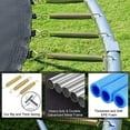 thumbnail image 5 of 12-feet Trampoline for Kids with Safety Enclosure Net, Upgraded Outdoor Trampoline with Basketball hoop, Round Backyard Trampoline with Jumping Mat for Indoor Outdoor Backyard, 330LBS Capacity, 5 of 11