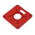 thumbnail image 1 of Trimming Machine Flip Board, Clear Scale High Accuracy Aluminum Alloy Router Table Insert Plate  for Trimming, 1 of 7