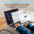thumbnail image 2 of Auusda Ordinateur Portable Professionnel 15,6 Pouces Écran IPS Full HD Intel Alder Lake-N Quadricœur 32 Go RAM 1 To SSD Argent, 2 of 10
