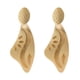 thumbnail image 1 of Pendientes Colgantes Geométricos Para Mujer De Moda Pendientes Colgantes Grandes Joyas De dorado, 1 of 9
