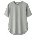 thumbnail image 4 of Women's Casual T Shirts Cotton Mid Sleeve Summer Basic Tunics Tee Tops, 4 of 4