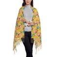 thumbnail image 2 of Fotbe Easter Print Womens Fall Winter Scarf Tassel Soft Warm Blanket Scarves Womens Shawl Wraps, 2 of 8