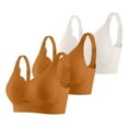 thumbnail image 1 of Brasier Mujer conjunto de 3 Piezas de Sujetador Deportivo sin Costuras y Cómodo para Mujer, con Soporte Ajustable, para Uso En Casa, Ocio y Entrenamiento Durante Toda La Temporada. Mediana, 1 of 4