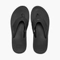 thumbnail image 3 of Reef Men FANNING ALL BLACK SANDAL, 3 of 4