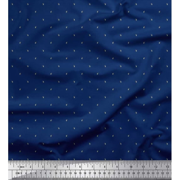 Soimoi Cotton Duck Fabric Bird Shirting Print Fabric by The Yard 42 Inch Wide