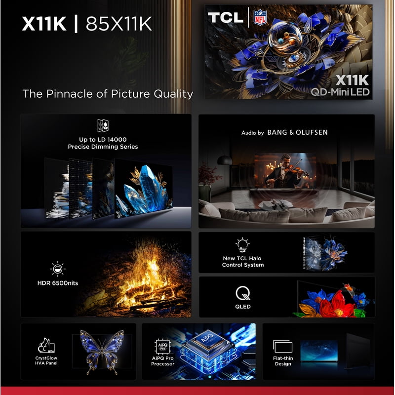 TCL QLED Smart TV 85X11K (85-Inch) feature detail