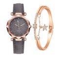 thumbnail image 1 of Dsscvnef Fashion Personality Watch Ladies Belt Watch Bracelet Set, 1 of 5