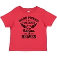 thumbnail image 3 of Inktastic Handpicked for Earth by My Nonna in Heaven with Angel Wings Boys or Girls Baby T-Shirt, 3 of 5