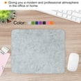 thumbnail image 5 of Uxcell 8x8" Mouse Pad, 2 Pack Dual Side Soft Smooth Desk Pad Writing Mat, Gray, 5 of 6