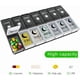 thumbnail image 3 of Pastilleros diarios para 7 días, 2 tomas al día, organizador semanal de pastillas AM/PM, caja grande para guardar medicamentos con 14 compartimentos, estuche para tabletas con vitaminas, Pi, 3 of 5