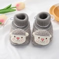thumbnail image 5 of Liyamei Baby Girls Boys Warm Shoes Soft Booties Snow Comfortable Boots Infant Toddler Warming And Fashion Cute Shoes Baby Sneakers Size 3-6 Months, 5 of 5