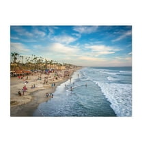 From the Pier - Oceanside California Photography Unframed Wall Art Print 8 x 12 inches