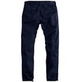 thumbnail image 3 of Pantalones informales de hombre, ajuste slim, pierna recta, azul, talla 42, 3 of 5