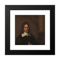 thumbnail image 2 of Pieter De Hooch 15x15 Black Modern Framed Museum Art Print Titled - Self Portrait (1648 - 1649), 2 of 5