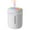 White, variant on Mini Humidifier, USB Aroma Diffuser for Essential Oils, Quiet Mist Maker for Bedroom, Office Desk, Portable Purifier with Vibrant Light (White)