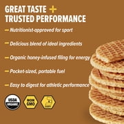 Honey Stinger Organic Energy Waffle Snack, Peanut Butter, 1.06 oz, 6 Count