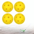thumbnail image 1 of 4 unidades de bolas de Floorball shamjiam Amarillo 72mm de Diámetro, 1 of 8