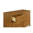thumbnail image 6 of DaVinci Kalani 6 Drawer Double Wide Dresser in Chestnut, 6 of 8