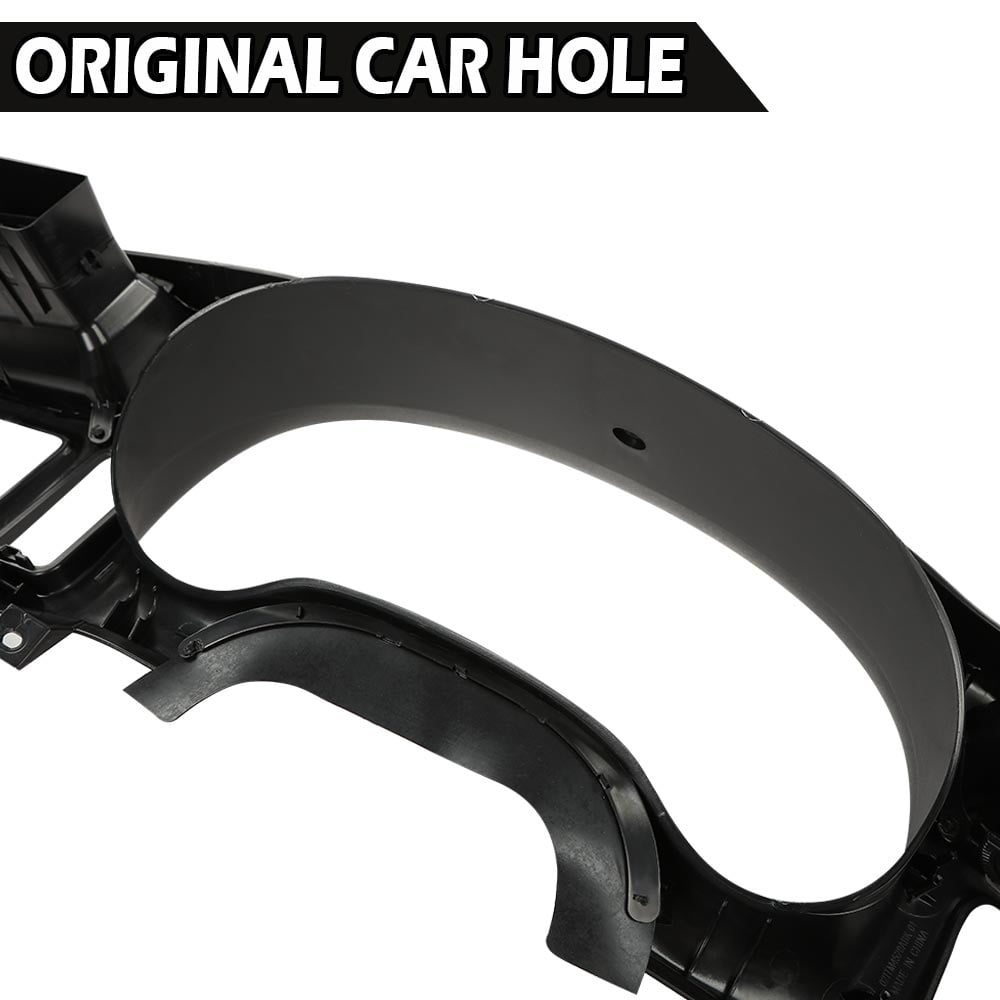 PIT66 Black Dash Trim Bezel Cover Fit For 1998-2004 Chevy Blazer Jimmy Sonoma S10