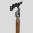 thumbnail image 3 of AM NAUTICALS Nebula Dragon Head Handle Victorian Wooden Walking Stick Victorian Steampunk Foldable Cane, 3 of 5