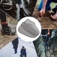 thumbnail image 7 of Uxcell 21x12.5cm(S) Waterproof Silicone Shoe Cover Overshoes Rain Boots Protectors Galoshes Gray, 7 of 7