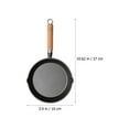 thumbnail image 2 of FUTUREORYY Small Pan 10.6x4.3in Black Cast Iron Nonstick 1Pack for Housewarming and Family, 2 of 8