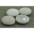 thumbnail image 3 of 12 Pieces Solid 2 Holes Sewing Velvet Fabric Cloth Covered Scrapbooking Craft Buttons, 3 of 5