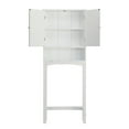 thumbnail image 5 of Teamson Home Louis Wooden Space Saver Shutter Style Doors White ELG-672, 5 of 8