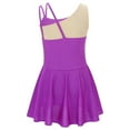 thumbnail image 3 of TiaoBug Kids Girls Sequin Figure Ice Skating Dress Ballerina Leotards Bodysuit, 3 of 7