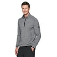thumbnail image 3 of Avalanche Men's 1/4 Zip Silky Fleece Pullover Hiking Sweatshirt, 3 of 6