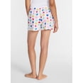 thumbnail image 4 of Joyspun Women's Woven Pajama Boxer Shorts, 3'' Inseam, Sizes XS-2X, 4 of 6