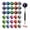 Multicolor, variant on BESTSKY 30Pcs Darts Streamlined Dart Flights for Enhanced Accuracy,Stylish Dart Accessories for Every Player,Style7