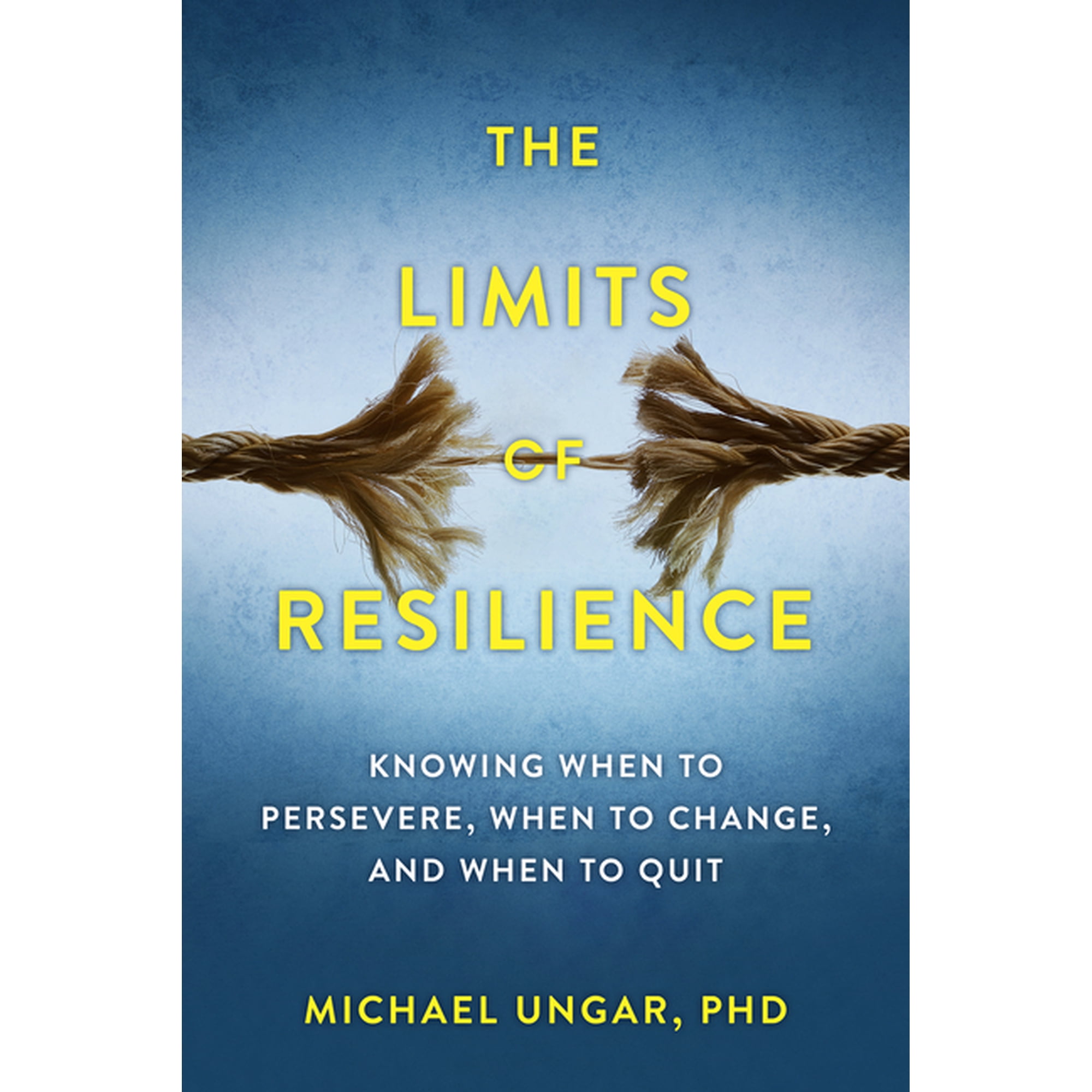 The Limits of Resilience: When to Persevere  When to Change  and When to Quit  (Paperback)