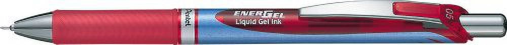 Pentel ballpoint pen Enajeru BLN75-B 10-pack red