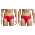 thumbnail image 1 of Jumpingount 2 piezas Ropa interior cómoda Transpirable Cintura baja Ropa interior para hombres Calzoncillos Calzoncillos para hombres Calzoncillos Ropa interior rojo SG, 1 of 6