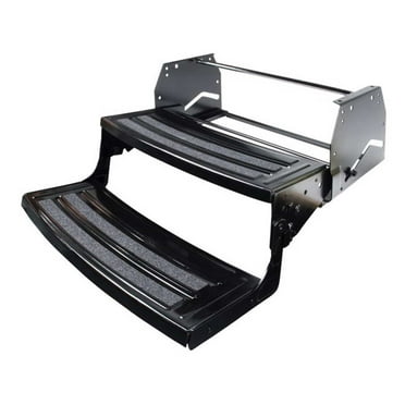 Lippert 432682, 30.50 x 10.00 Inches, Steel RV Steps, Anti-Slip with Skid Tape