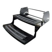 Lippert 432682, 30.50 x 10.00 Inches, Steel RV Steps, Anti-Slip with Skid Tape