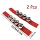 thumbnail image 2 of Juego de 2 cascabeles de muñeca, instrumento de cascabeles rojos, percusión musical de tobillo ajustable para niños, regalos de fiesta, decoración navideña, 2 of 5