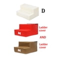 thumbnail image 1 of TIMIFIS Dog Pet Stairs Steps New 2 Steps Leather Pet Non-slip Bottom Stairs And Ladder Cover CombinationFall/Winter, 1 of 2