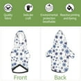 thumbnail image 6 of Pofeuu blue Snowflake Prints Print Dog Clothes Dogs Sweater Soft Puppies Clothing Winter Puppy Sweaters Warm Outfit for Dogs-XX-Large, 6 of 7