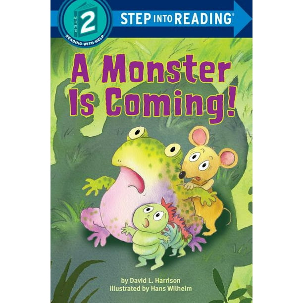  step into reading level 2 quality a monster is coming paperback 