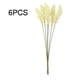 thumbnail image 2 of Cateissary Ramo de flores de hierba de trigo Artificial, 6 uds., simulación de mano pequeña y fresca, artesanía de trigo, accesorios de decoración para Plantas Artificiales blanco Cateissary HA7512-01B, 2 of 6