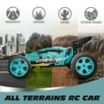 thumbnail image 6 of Tecnock Remote Control Car for Kids, 1:18 Scale 20 km/h 2WD Offroad Buggy, 2.4GHz RC Cars Racing for 50 Mins Playtime, Toys Gifts for Boys & Girls, 6 of 8